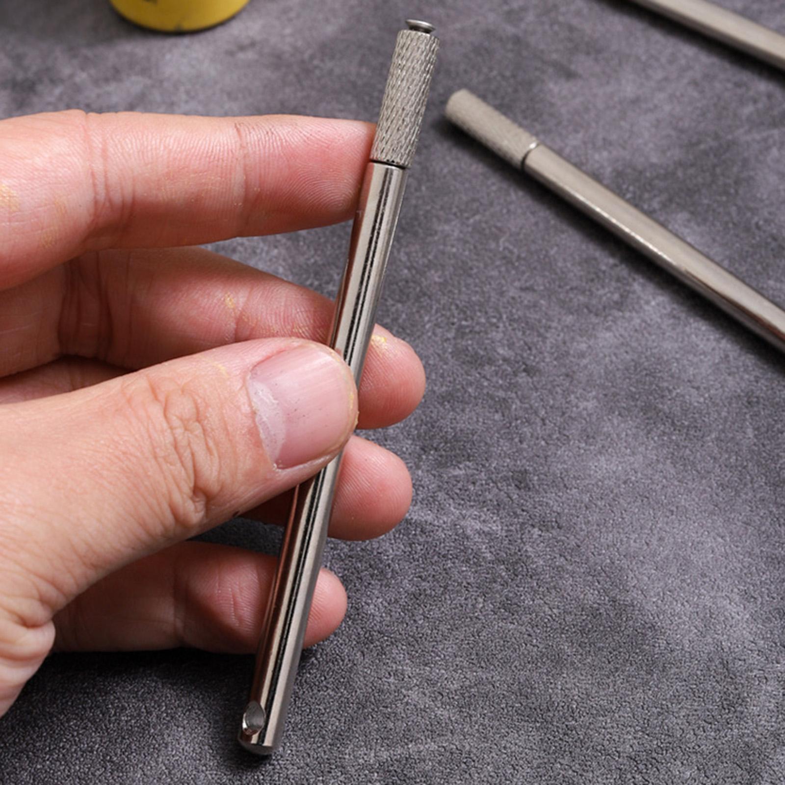 Leatherwork Roller - حافة صبغ القلم أداة الطباعة العلاج