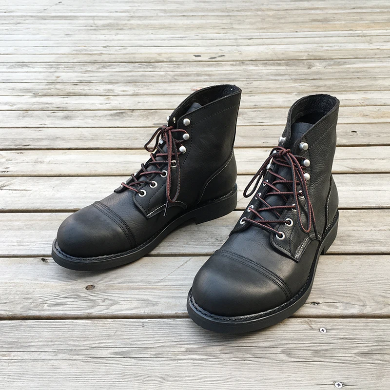 Leather Workshop - جديد حذاء رجالي العلامة التجارية الفاخرة