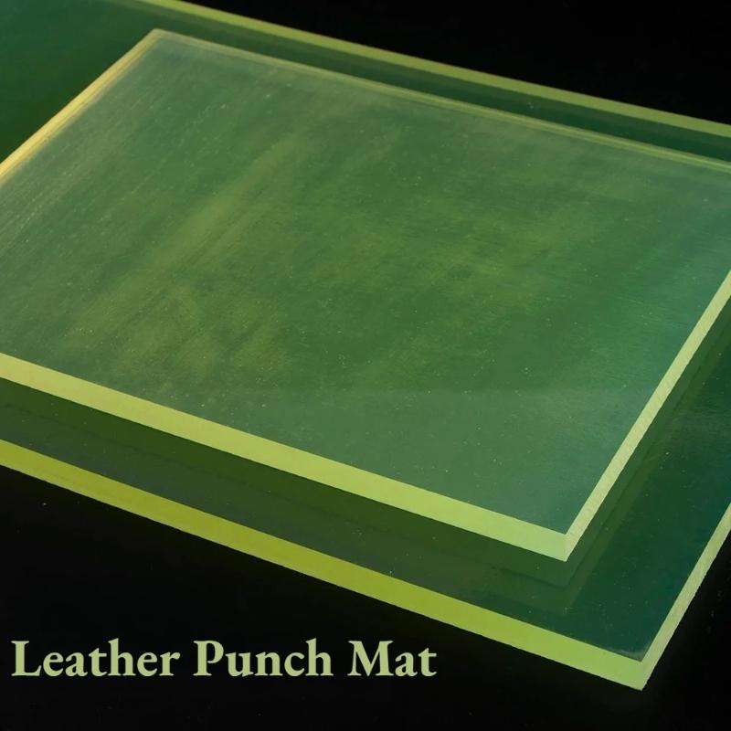 لوح تقطيع وتخريم من البولي يور - مراجعة Leatherwork Table وسعره