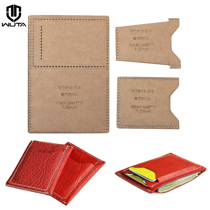 WUTA 913-حافظة بطاقات صغيرة ،  - مراجعة Leatherwork Accessories وسعره