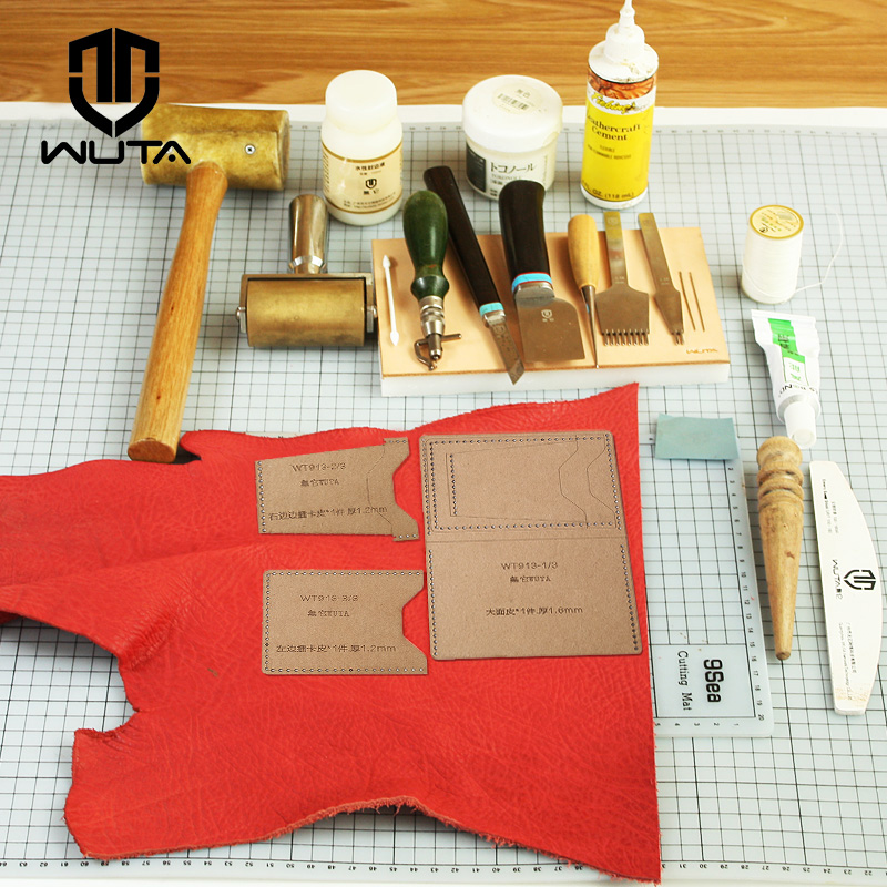 WUTA 913-حافظة بطاقات صغيرة ،  - مراجعة Leatherwork Accessories وسعره
