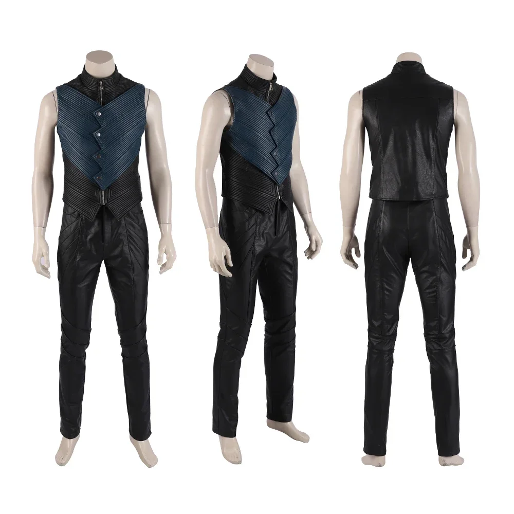 زي تنكري لشخصية فيرجيل من لعبة - مراجعة Leather Work Vest وسعره