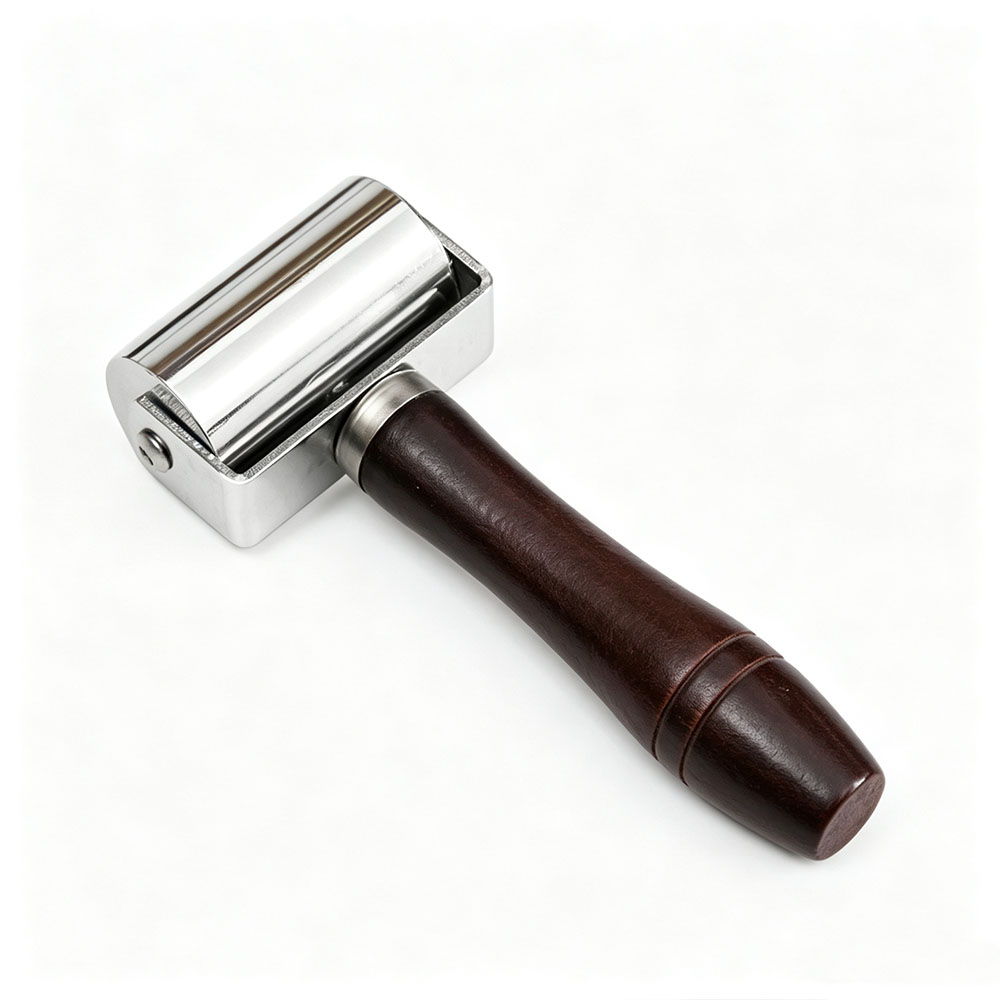 أداة تدليك الجلد، أداة تثبيت ا - مراجعة Leatherwork Roller وسعره