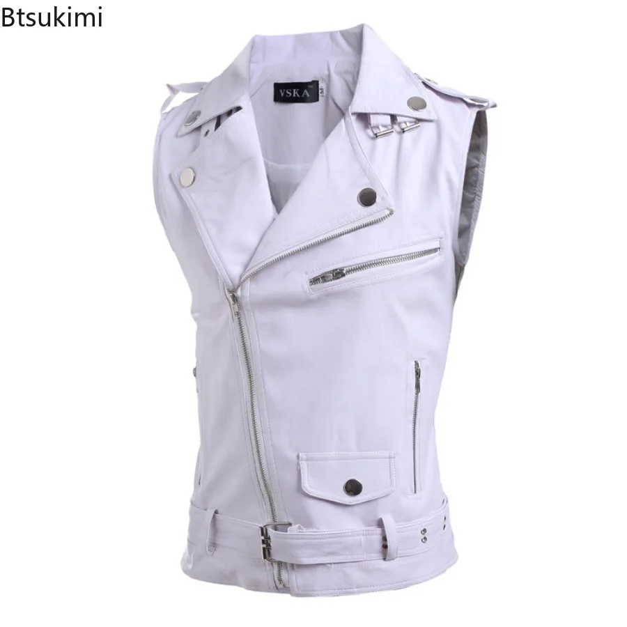 سترة جلدية كاجوال للرجال موديل - مراجعة Leather Work Vest وسعره