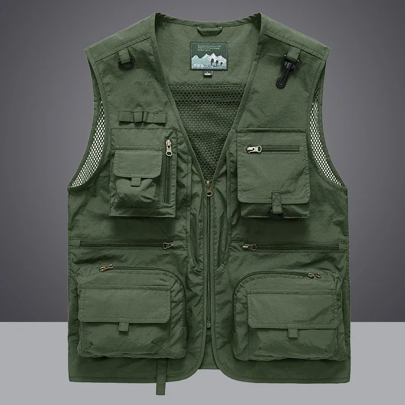 الصيف الرجال تفريغ سترة معطف ا - مراجعة Leather Work Vest وسعره