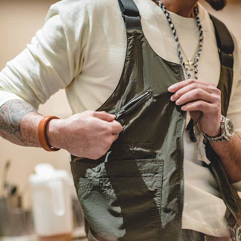 صدرية من Maden بدون أكمام متعد - مراجعة Leather Work Vest وسعره
