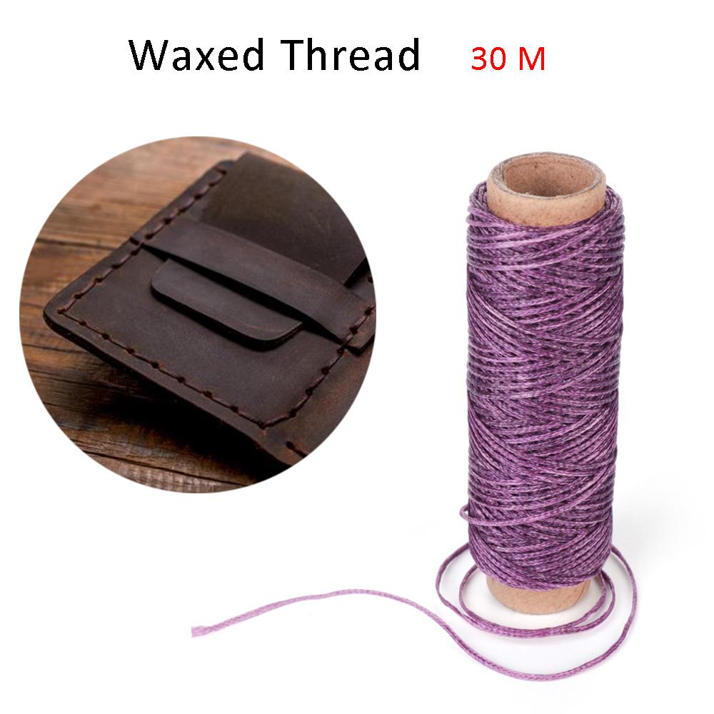 لفة خيوط قطنية مشمع ، 30 متر/ل - مراجعة Leatherwork Accessories وسعره