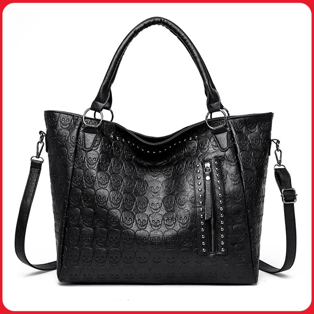 حقيبة كروس بودي بتصميم جمجمة ب - مراجعة Leather Workshop وسعره