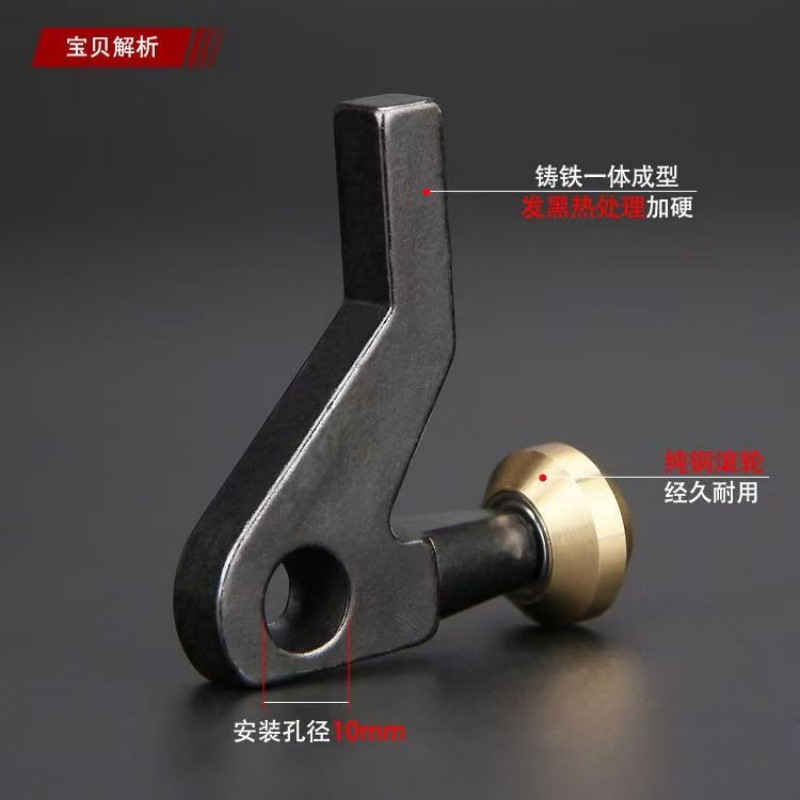 قطعة قدم الضغط الدوارة الصغيرة - مراجعة Leatherwork Roller وسعره